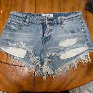 Pistola jean shorts